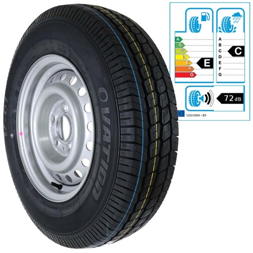 Komplettrad anhänger 185r14c - anhänger,