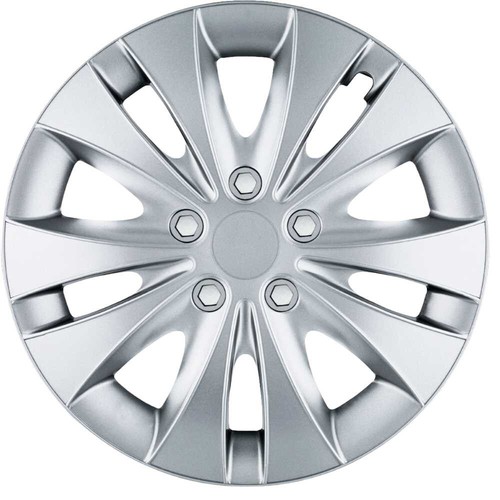 Zoll radkappen silber - 14,