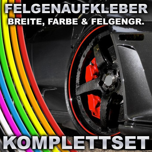 Felgenrandaufkleber - ░▒▓,